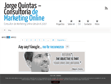 Tablet Screenshot of jorgequintas.com